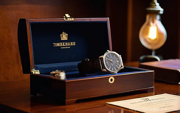 고급 브랜드 시계 중고 거래 팁 - **Prompt 1: The Connoisseur's Discovery**
    "A sophisticated individual, in their late 30s, wearin...